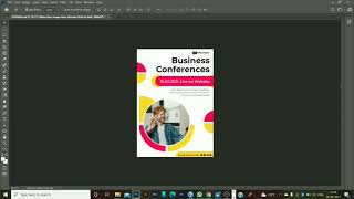 How to Create Posters in Photoshop | Rotaract Poster Tutorial screenshot 2