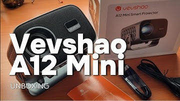 Unboxing Vevshao A12 Mini Smart Projetor