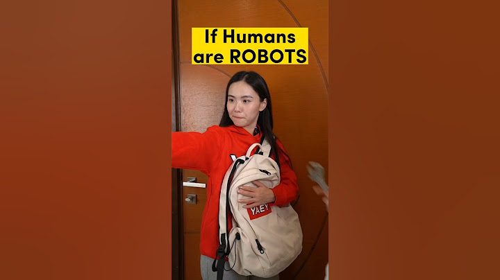 If Humans are ROBOTS