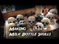 Off the grid makes 73  how to make milk bottle skulls