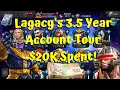 Lagacy's 3.5 Year Account Tour! $20K CAD Spent! 1.6m Rating! - Marvel Contest of Champions