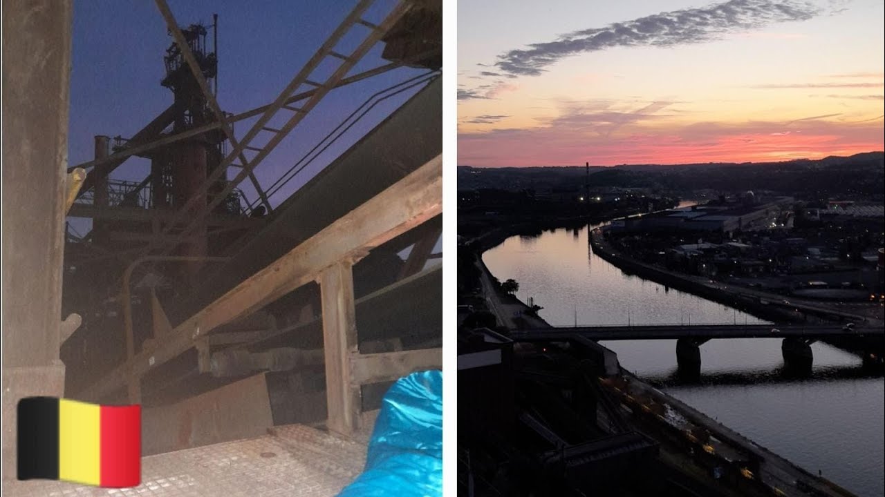 Overnachten in Verlaten Staalfabriek HFB en koperdieven gezien...