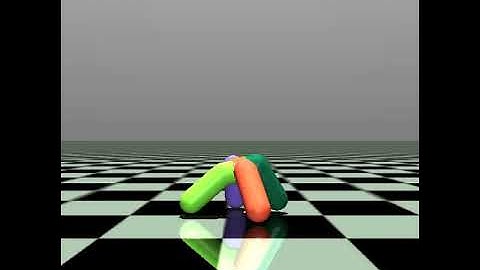 Reinforcement Learning Research - Agent Growth - Ant-v2 OpenAI Gym - gen0