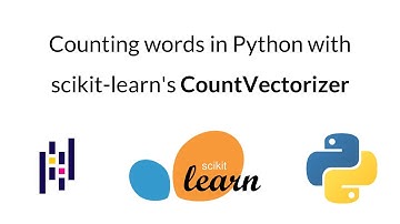 Counting words in Python with scikit-learn