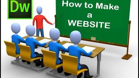 How To Make a Website in Dreamweaver Tutorial 2015