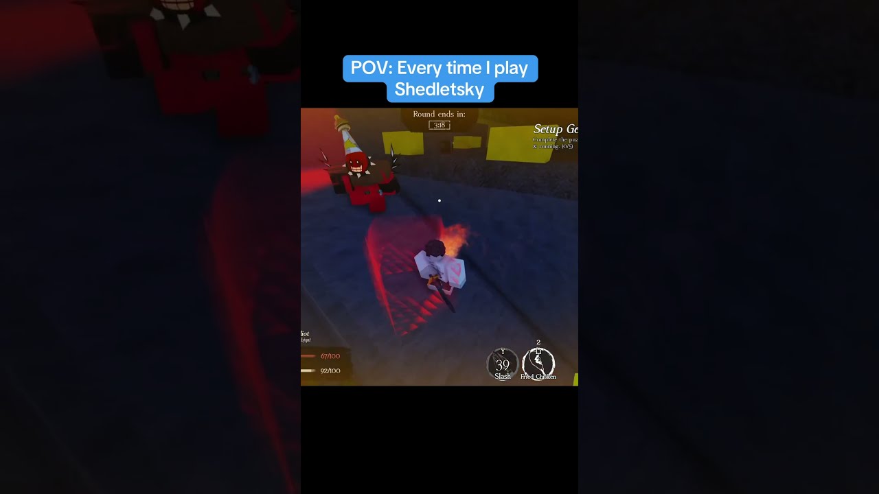 I M So Goated At Shedletsky Forsaken Roblox Robloxforsaken Forsakenroblox