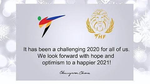 2021 New Year's greetings