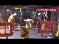 Gas line ruptured in Bondi Junction after workers hit pipe