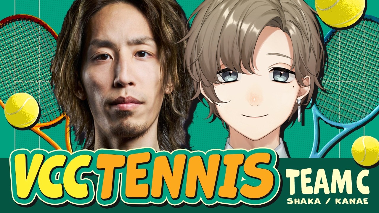 VCCTENNIS w/釈迦さん  | マリオテニス フィーバー【にじさんじ/叶】