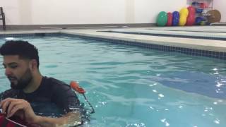2-Month-Old Airedale Puppy Learns to Swim! by Michelle Yue 429 views 7 years ago 54 seconds