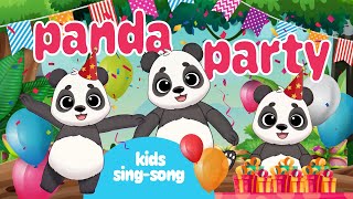 Cheerful Panda Party 🎉 | Fun Kids Animation with Dancing Pandas 🐼