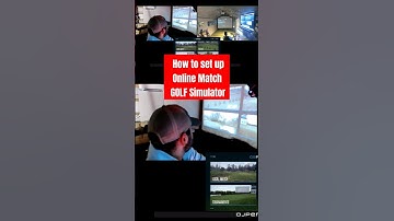 GSPRO - Set up ONLINE MULTIPLAYER match [2024]