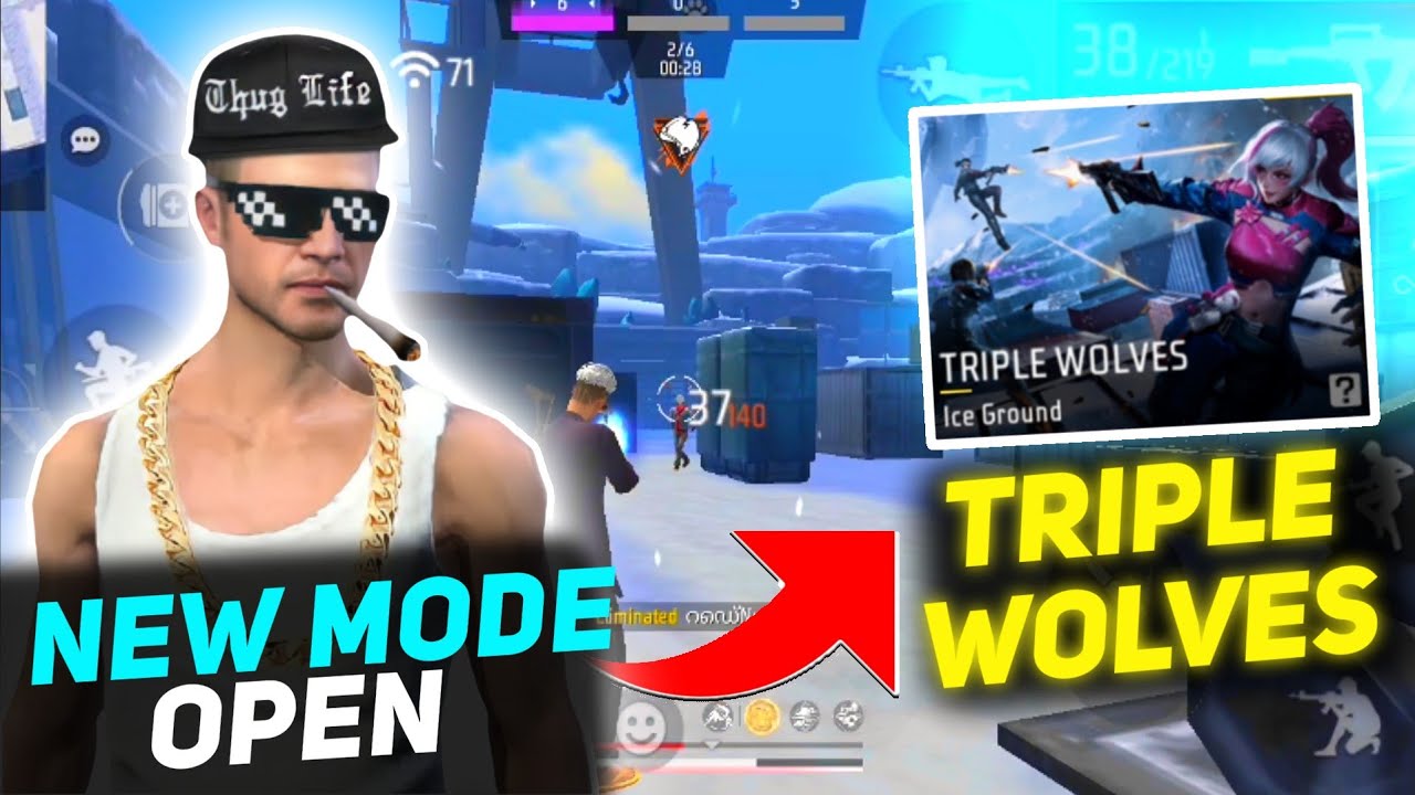 Triple Wolves Mode is HERE!  Garena Free Fire MAX 