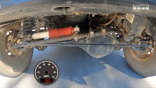 Video footage of a Jeep Death Wobble