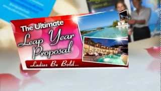 Leap Year Propose and Win Luxury Antigua Honeymoon