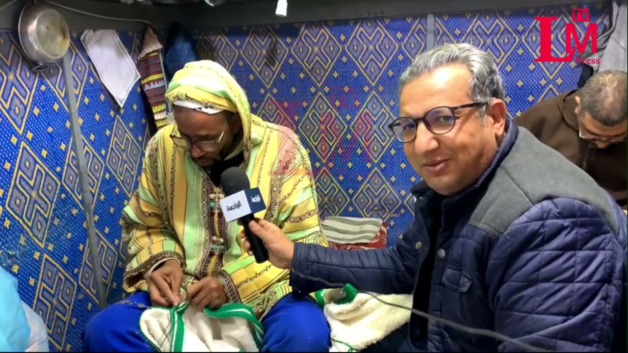 حوار شيق مع الفنان المراكشي 