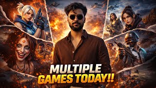 MULTIPLE GAMES TODAY!! 🔥 Apex Legends | BGMI | SAY NO TO VLORANT