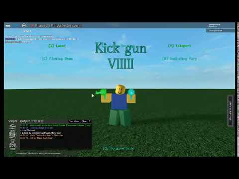 Showcase Kickisher Gun V5 Remake Youtube - kickisher v5 script showcase roblox youtube