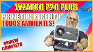 VOCÊ VAI QUERER ELE COM CERTEZA! PROJETOR WZATCO P20 PLUS GIMBAL. Geek441