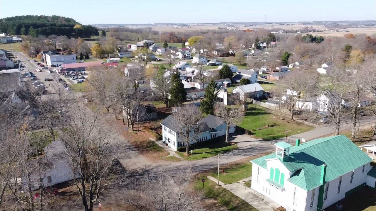 Adelphi Ohio fly over November 7 ,2020 YouTube