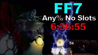 FF7 Speedrun: PS1 Any% No Slots in 6:36:55