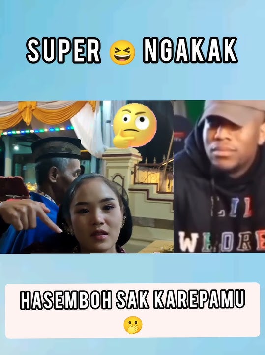 Sinden Ayu is super funny, makes you laugh out loud #sindenlucu, #sindenayu, #sindenumi, #shorts