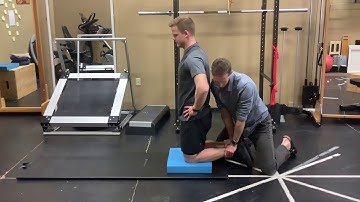 Nordic Hamstring Curl Demonstration for Proximal Hamstring Tendinopathy With Physiotherapist