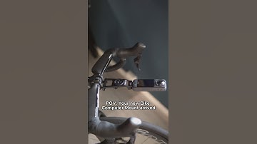 Take your cycling shots from this😐to this🤯with the brand-new #Insta360 Bike Computer Mount #shorts
