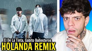 CHUNCA REACCIONA a EL DE LA TINTA, Gabito Ballesteros - holanda (Remix)