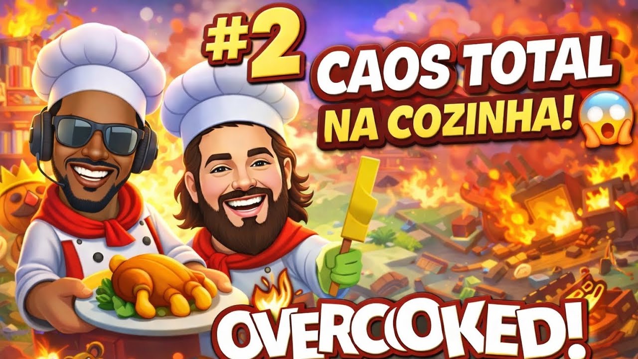 O CAOS FICOU PIOR! 🔥 | Overcooked Parte 2