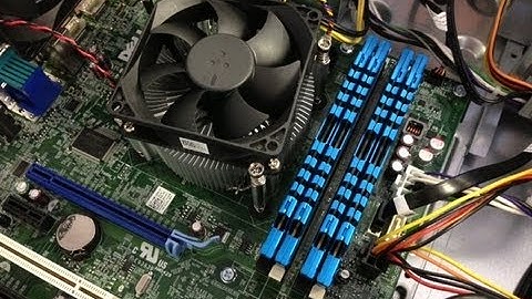 HOW TO:  Install Memory (RAM) in a PC Desktop Computer