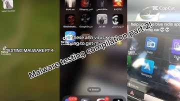Malware testing TikTok compilation part 2/ TikTok compilation #3