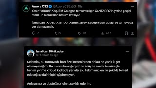 Aurorada Geçici Kadro Değişikliği Xantares Yerine Xfl0Ud Iem Cologne 2025