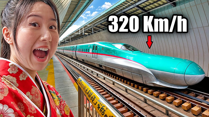 Eu Andei no Trem-Bala Mais Rápido do Japão