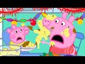 A Messy Christmas Dinner With Baby Alexander! 🍽 | Peppa Pig Tales
