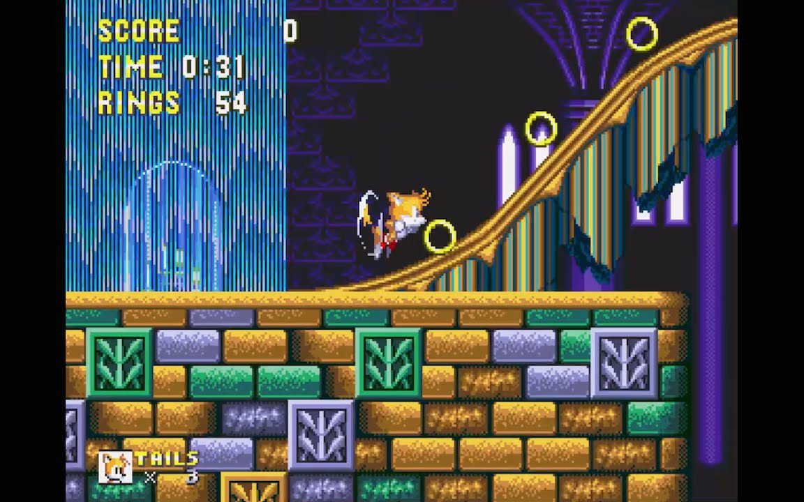 Sonic the Hedgehog 3 Complete: Hydrocity Act 1 (Super Tails) [1080 HD ...