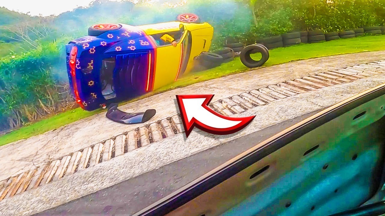 ACONTECEU UM ACIDENTE NO TREINAMENTO PARA O CAMPEONATO