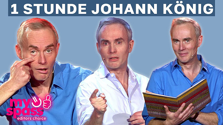 Eine Stunde JOHANN KÖNIG Highlights | Empfehlung aus der Redaktion