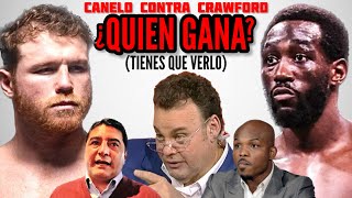 ¿CANELO O CRAWFORD? Las LEYENDAS SE UNEN para dar SU PRONÓSTICO de Canelo-Crawford en las 168