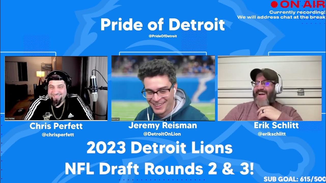 Join the Pride of Detroit NFL Draft Watch Party for Rounds 2 and 3 - Pride  Of Detroit