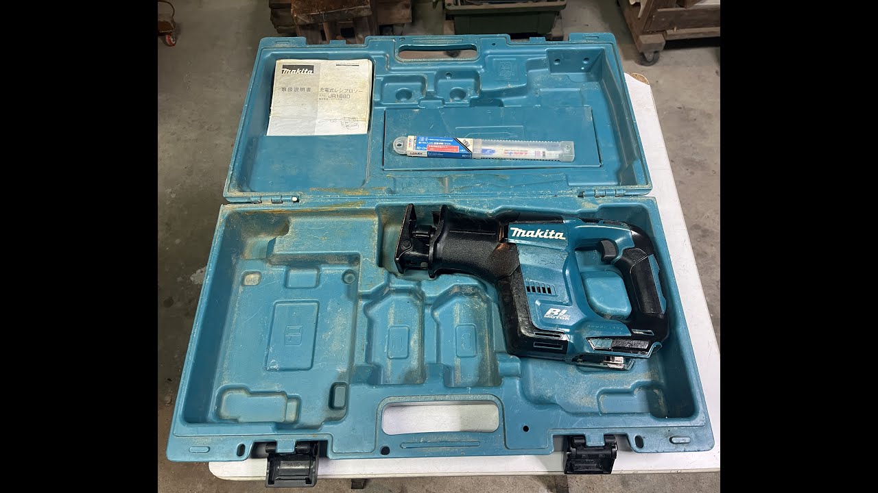 整備品】マキタ 充電式 レシプロソー JR188D② 本体のみ 分解清掃済み 