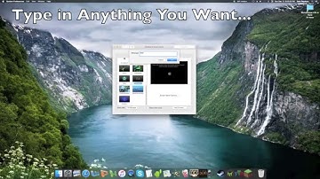 How to change the Screen Saver Message Mac OS X Yosemite 10.10.4
