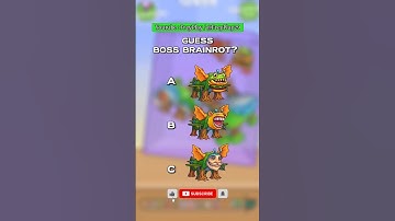 Guess Boss Brainrot❓Merge Fellas Italian Brainrot 9 | New Update #mergefellas