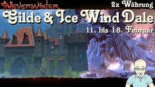 NEVERWINTER Event-Kalender 2x Ice Wind Dale & Gilde - 11. bis 18. Februar jew.  19 Uhr - PS4 deutsch