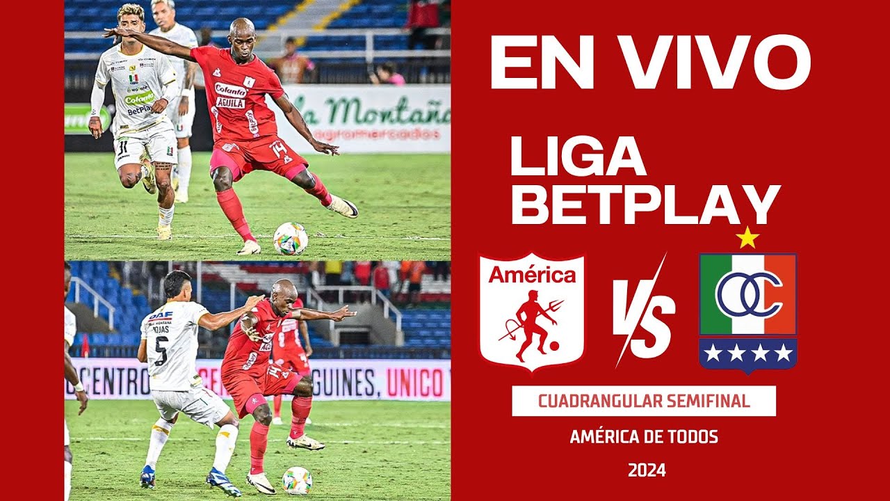 EN VIVO AMERICA DE CALI vs ONCE CALDAS - Fecha 2 - Cuadrangular ...