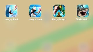 Shark World,Hungry Dragon,Hungry Shark World,Hungry Shark Evolution