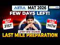 MAT 2026 Last Minute Preparation Strategy 🔥 Latest New Changes &amp; Exam Tips
