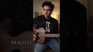Acoustic Guitar Wood Shootout - Spruce vs. Mahogany -  #guitar #acousticguitar #martinguitar
