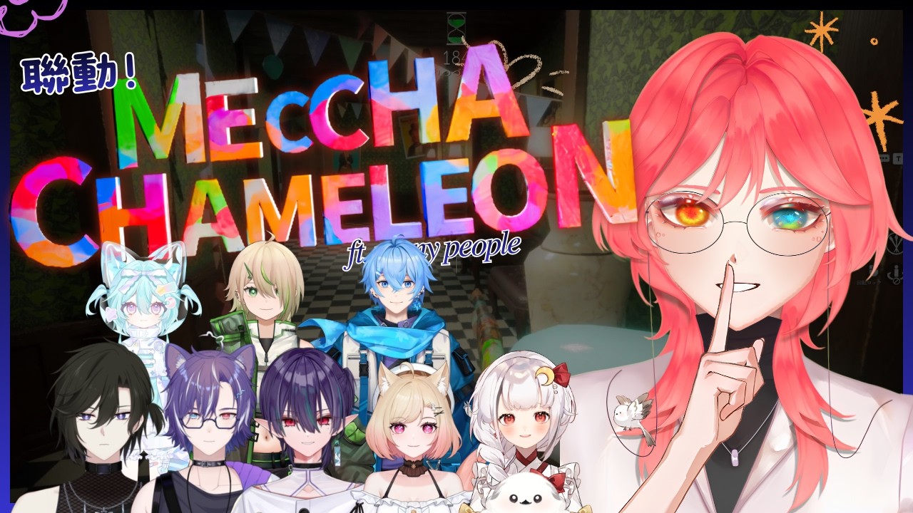 【MECCHA CHAMELEON】高强度繪畫復健（？） ft. 中文馬V【麻曙君Mochi Kyun】 | MYViki