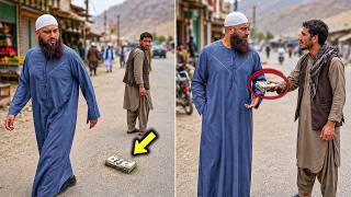 Dropping CASH in Afghanistan! SOCIAL EXPERIMENT